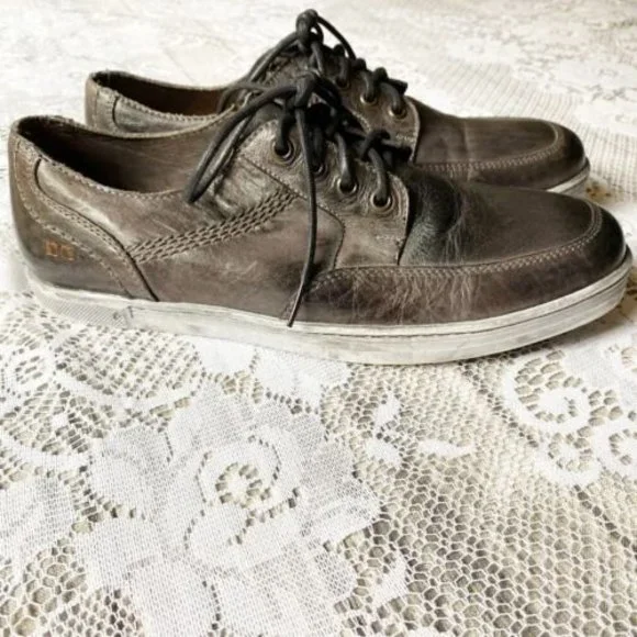Bed Stu Workshop Organic Vegetable Tanned Leather Oxford Casual Shoes Men's 10.5 - Picture 1 of 9